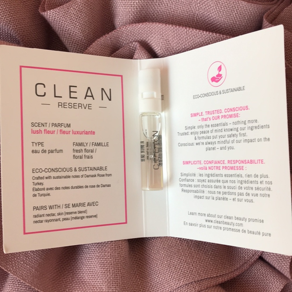 New Clean Lush Fleur sample - Picture 3 of 3
